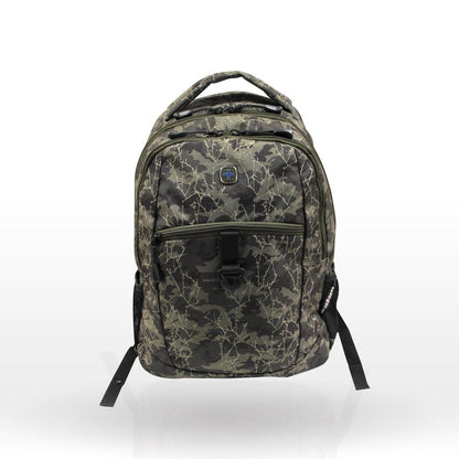 Mochila BTS Swissgear Camuflaje, para laptop de 15", 6779640408, color verde oscuro, tecnología Air