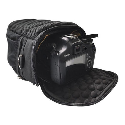 Estuche Skypeak para cámara DSLR con correa color negro OX-101BK