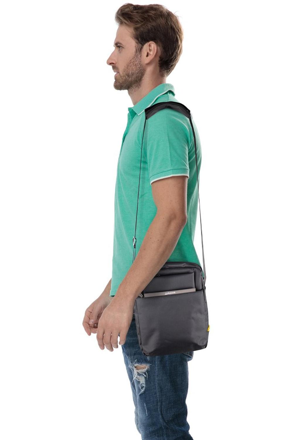 Bolso Maletín Skypeak de hombro cruzado universal para Tablet de 10” de uso diario y de viaje. CORMV