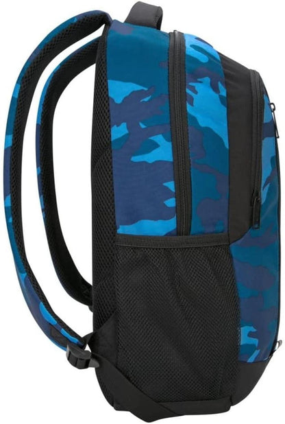 Combo de Mochilas Targus Colección Militar Azul, Kit de 4 Piezas con Mochila, Morral, Lonchera y Lap