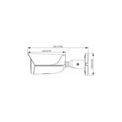 Cámara Dahua Ip Bullet 4mp/ip67/dh-ipc-hfw2431tn-zs-27135-s2