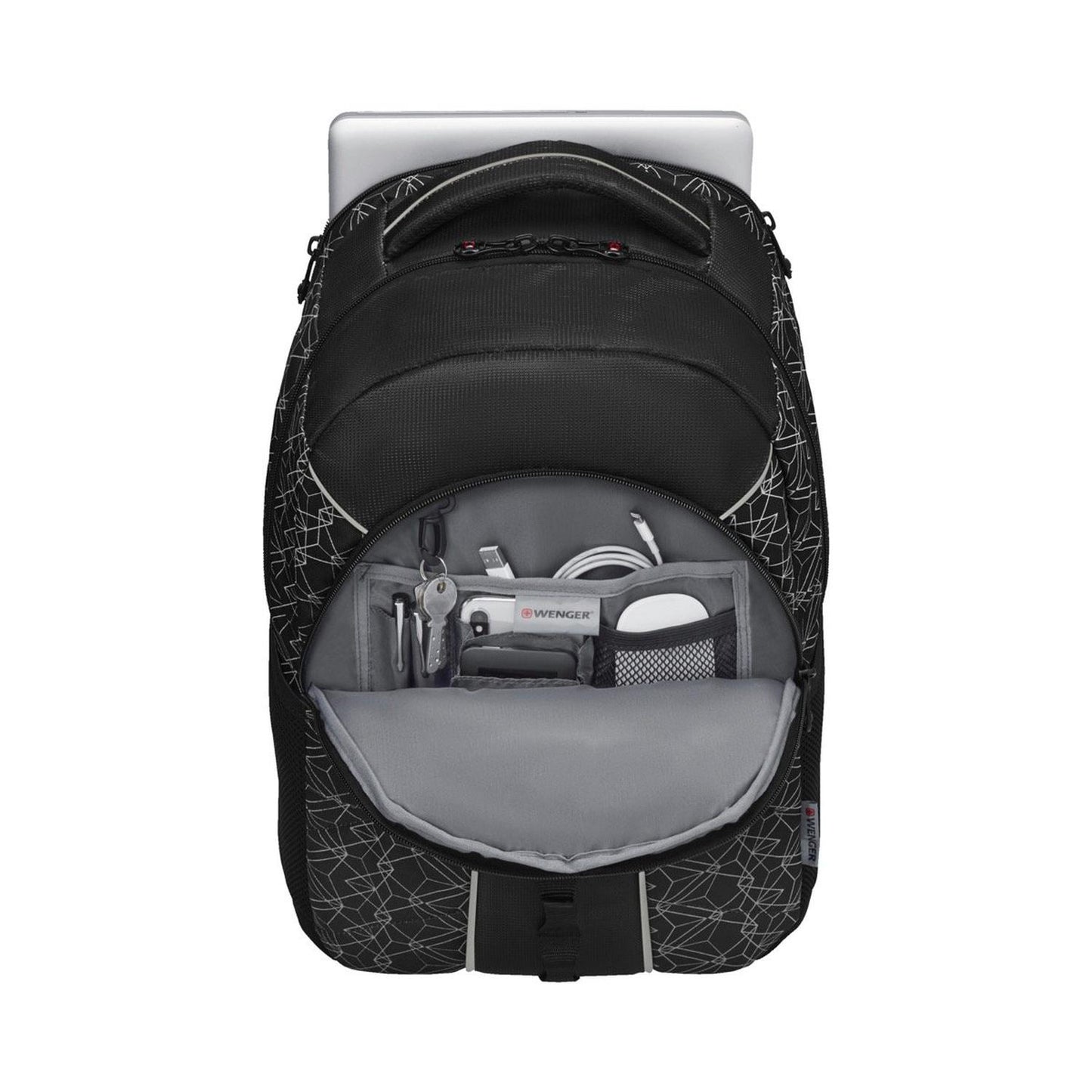 Mochila Wenger Porta laptop Sun, para laptop de 16", 610213, mochila negra