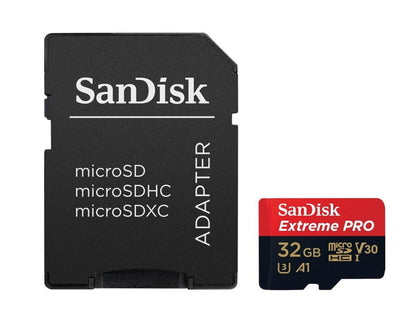 Memoria Flash SanDisk Extreme Pro, 32GB MiniSDHC UHS-I Clase 10, con Adaptador