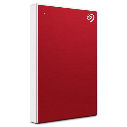 Disco Duro Externo Seagate Backup Plus Slim 2.5", 2TB, USB, Rojo - para Mac/PC