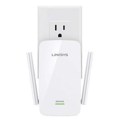 Linksys Extensor de Rango RE6400 AC1200 BOOST EX, Inalámbrico, 300 Mbit/s