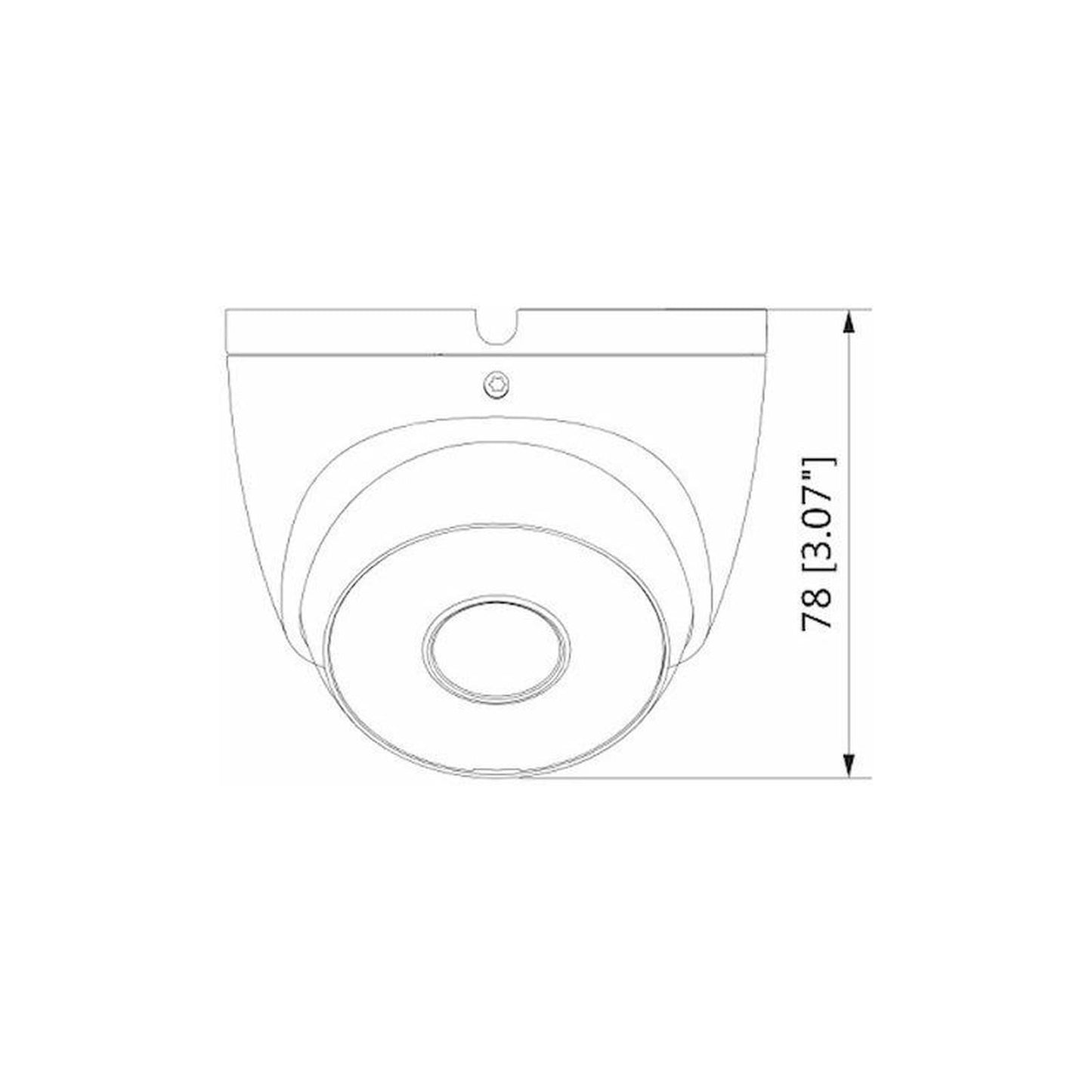 Cámara Dahua Cooper Domo 5mp/lente2.8mm/ Dh-hac-t2a51n-0280b