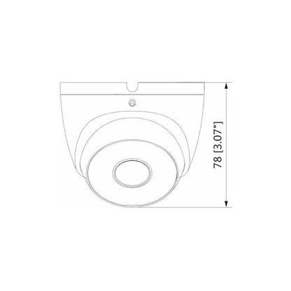 Cámara Dahua Cooper Domo 5mp/lente2.8mm/ Dh-hac-t2a51n-0280b