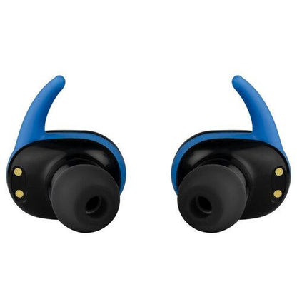 Auriculares Perfect Choice Inalámbrico, Bluetooth,Negro/Azul