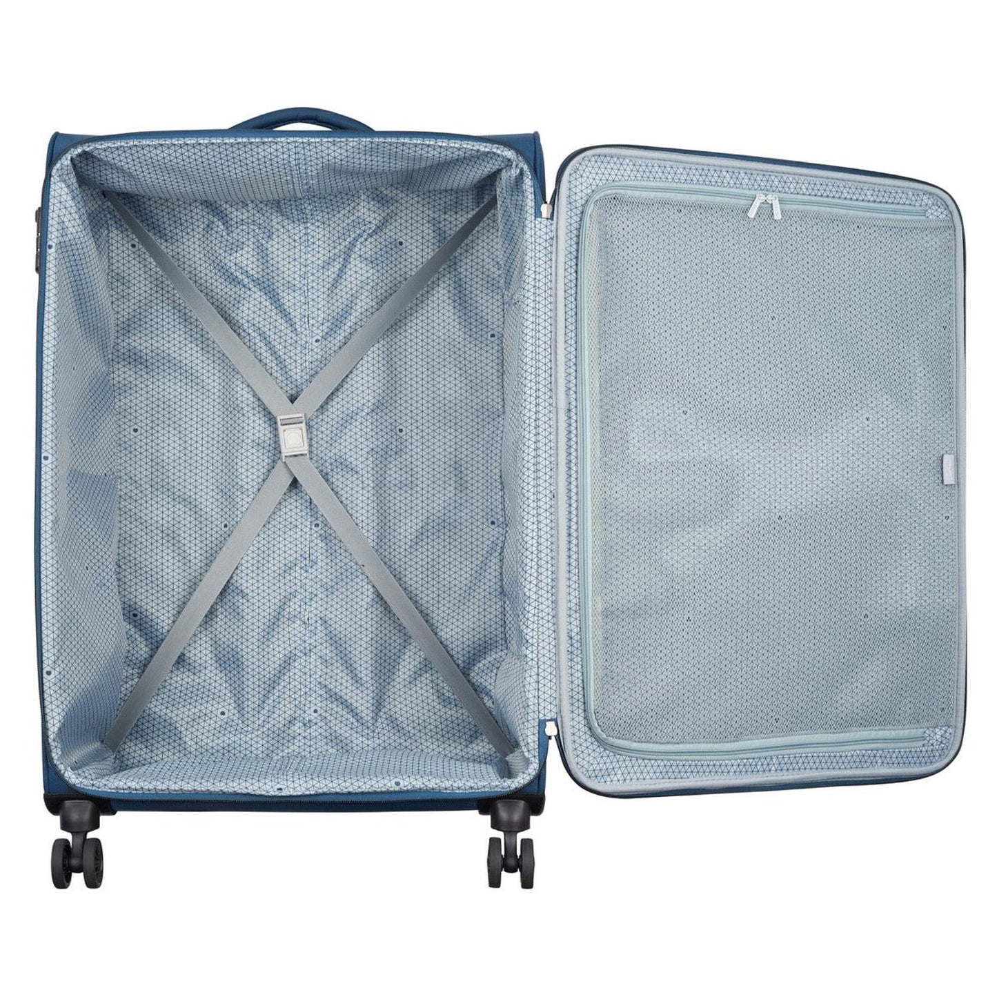 Delsey Maleta de Viaje Tela 71 cm Azul CARACAS Expandible