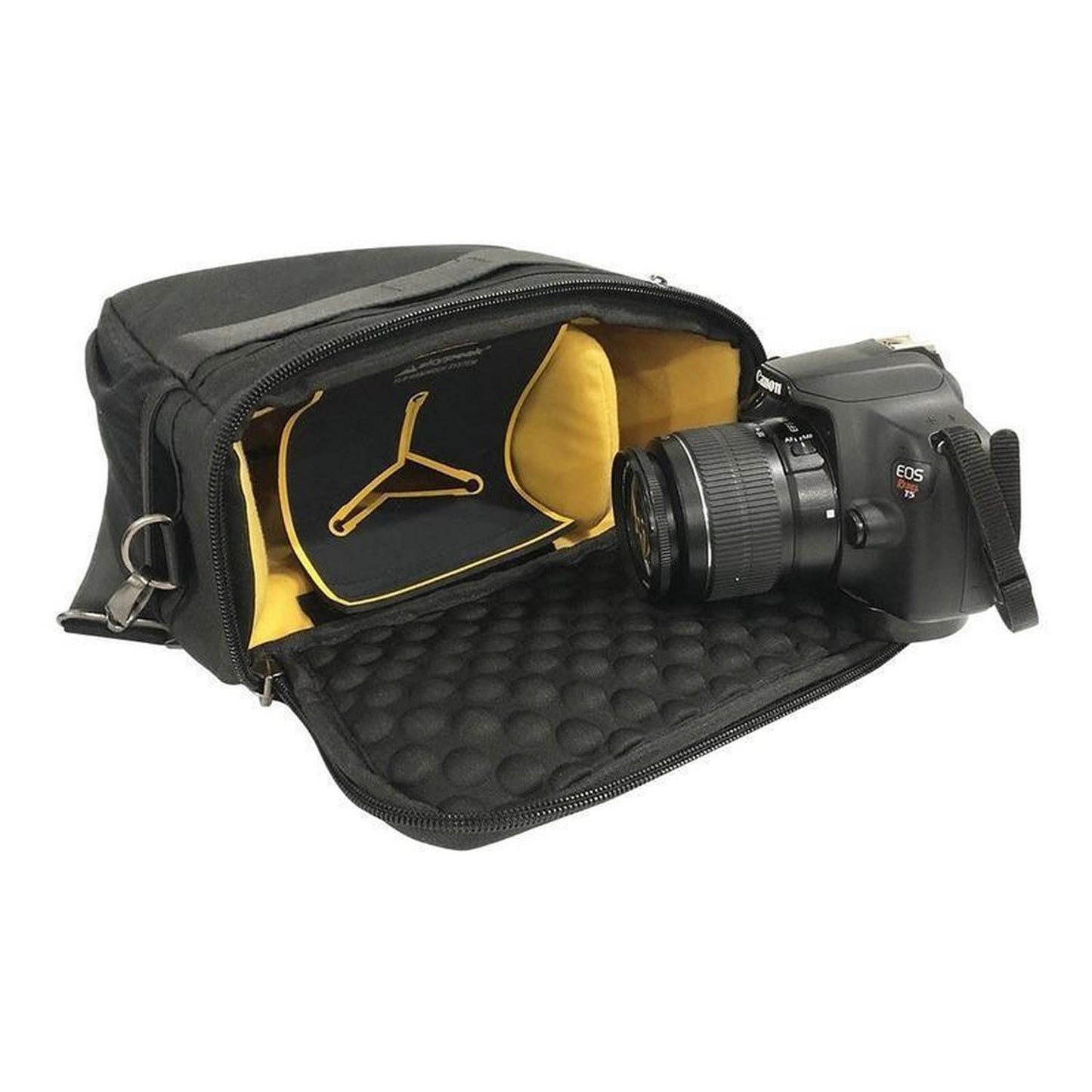 Estuche Skypeak para cámara DSLR con correa color negro OX-102BK