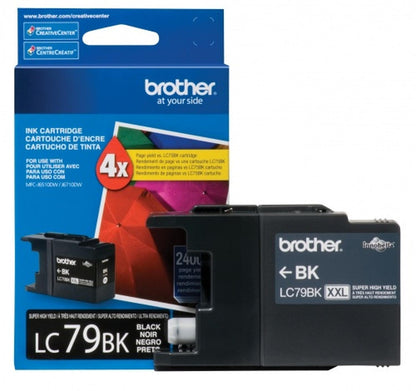 Cartucho Brother Innobella LC79BK Negro, 2400 Páginas