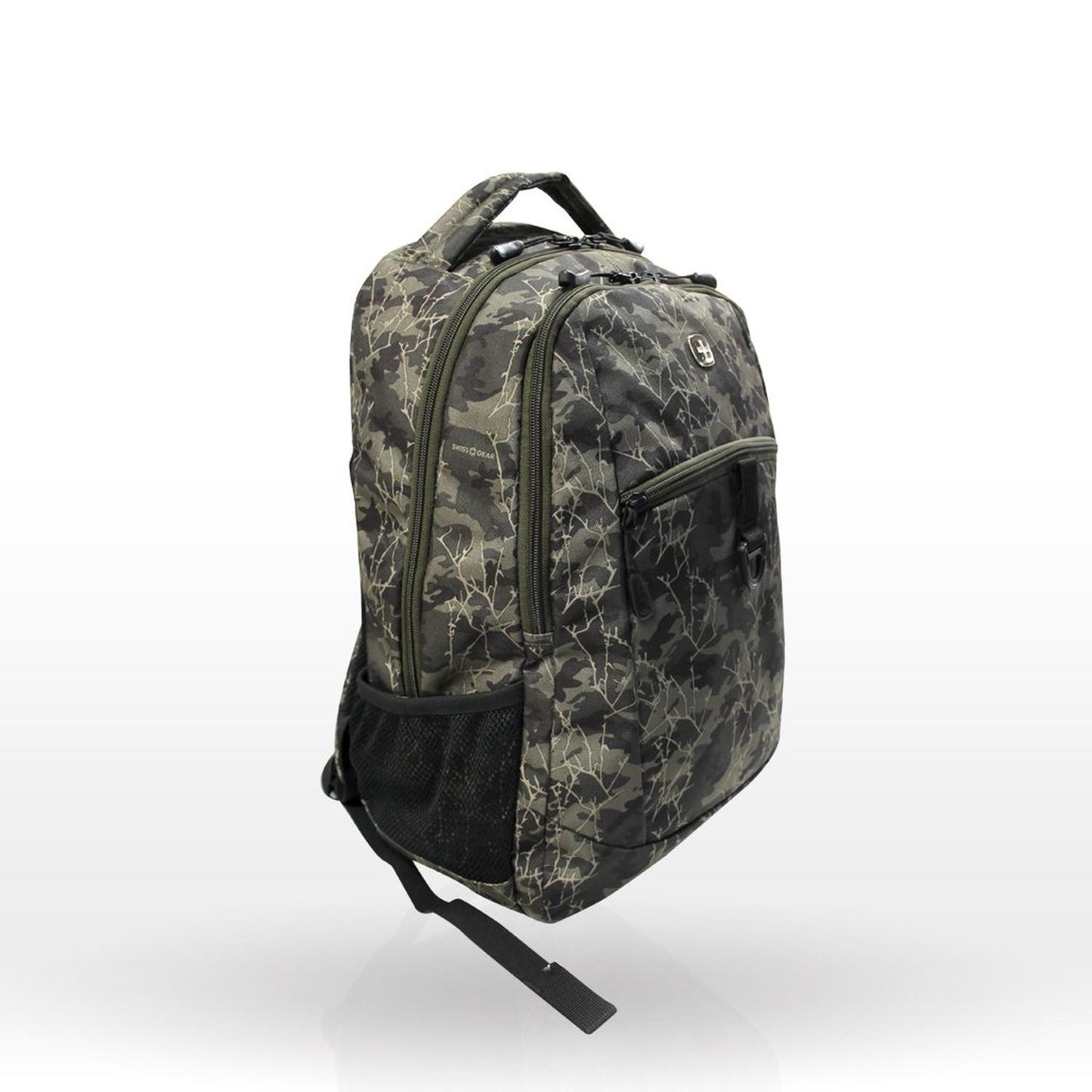 Mochila BTS Swissgear Camuflaje, para laptop de 15", 6779640408, color verde oscuro, tecnología Air