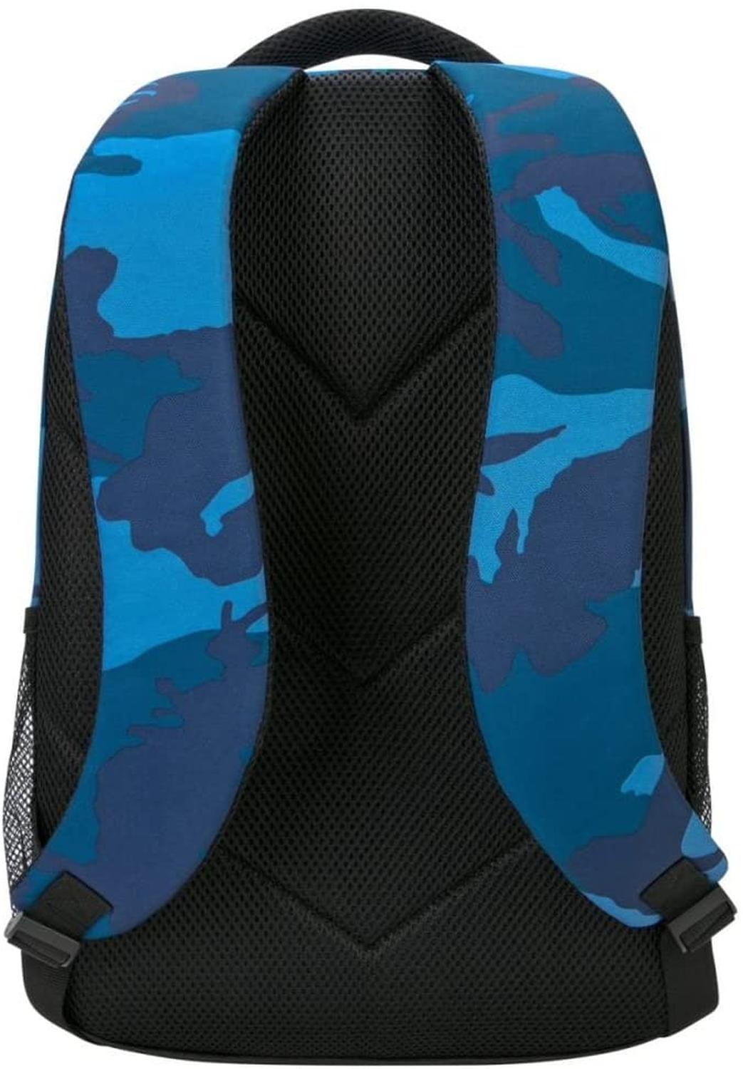 Combo de Mochilas Targus Colección Militar Azul, Kit de 4 Piezas con Mochila, Morral, Lonchera y Lap